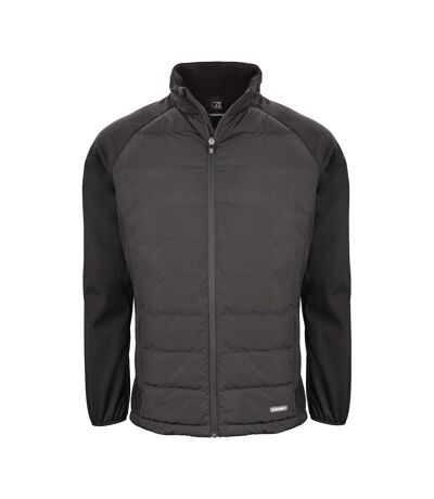 Mens Oak Harbor Padded Jacket Black Cutter & Buck