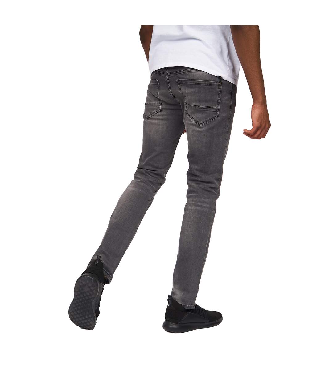 Jean Svelte Homme Gris Crosshatch-3