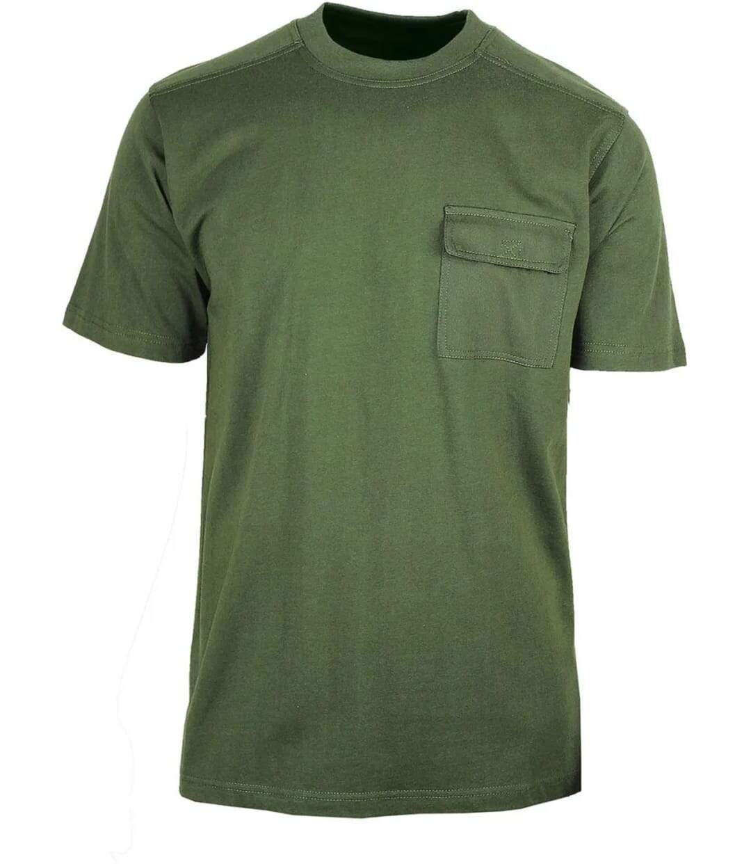 Tee-shirt Chasse LY0600 Homme Ledertys avec Renforts Épaules Kaki-5