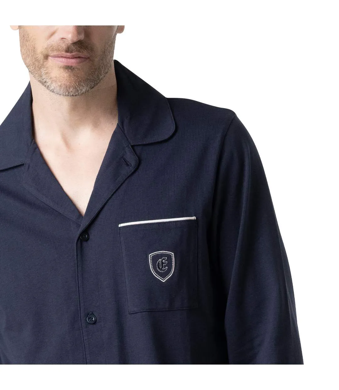 Pyjama long homme Sport Club Eminence-5