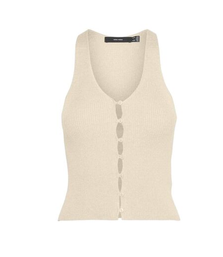 Top ecru femme vero moda gold