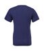 Canvas Mens Triblend V-Neck Short Sleeve T-Shirt (Navy Triblend) - UTBC1333