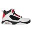 Mens Basketball Shoes White Black Red Rise-1