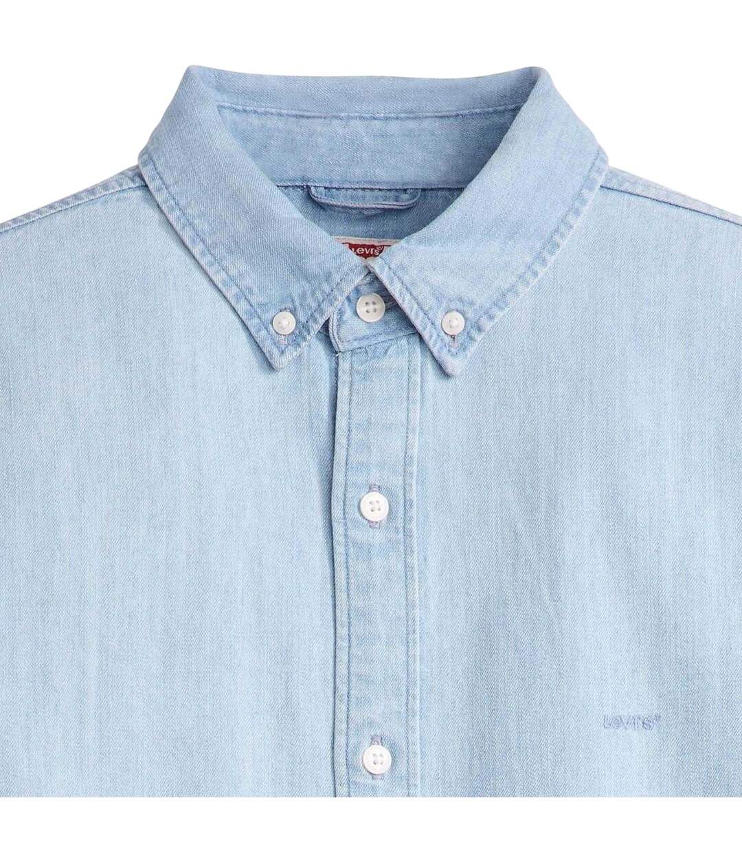 Chemise Manches Longues Authentic Homme Bleu Clair Levis-3