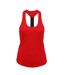 Tri Dri Womens/Ladies Performance Strap Back Vest (Black Melange) - UTRW5570