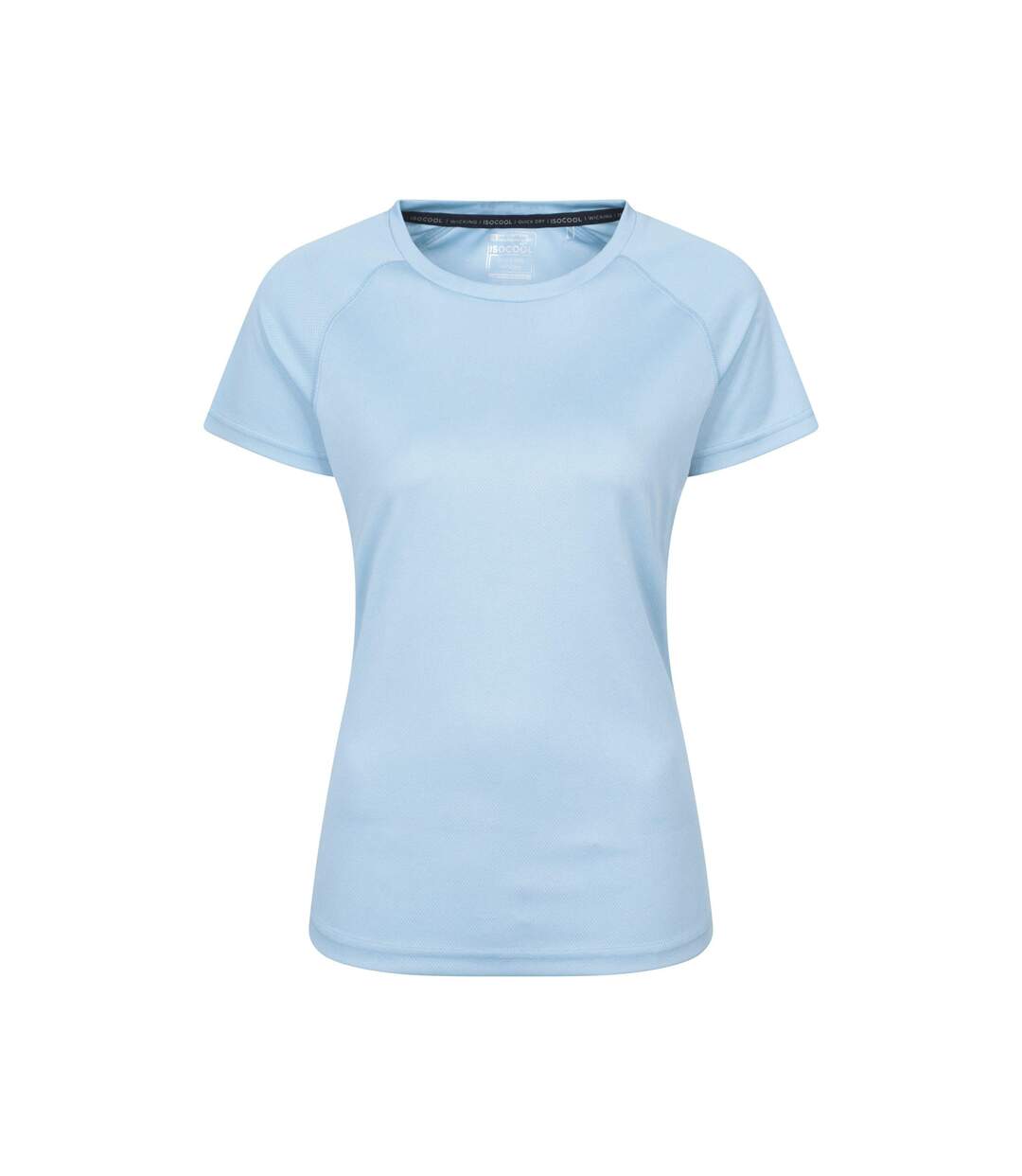 T-shirt endurance femme bleu clair Mountain Warehouse-1