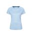 T-shirt endurance femme bleu clair Mountain Warehouse-1