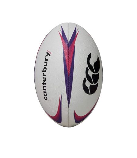 Ballon de rugby mentre taille 4 blanc / violet Canterbury