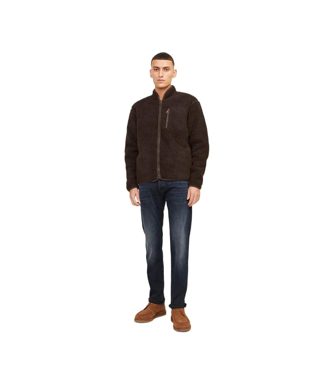 Pantalon Glenn Fox Homme Bleu Denim Jack And Jones-4