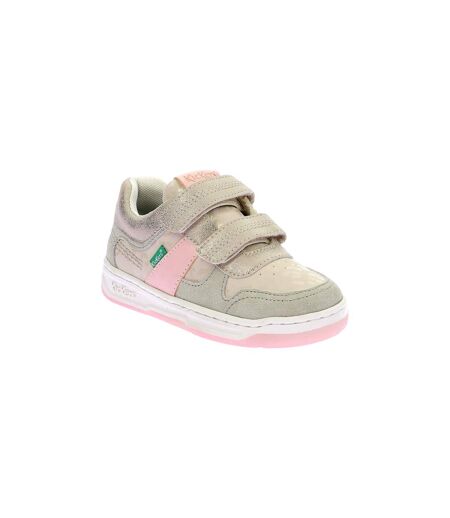 Basket Cuir Enfant Kickers Kalido