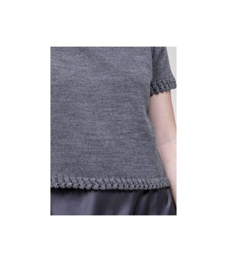 Pull details tressés KERMELA - Dona X Lisa