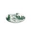 Lot de 6 Assiettes Plates Palme 26cm Vert-2