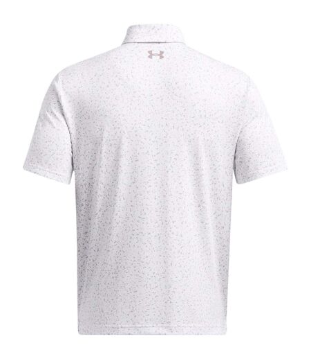 Polo Motif/style Uni Performance Homme Blanc Under Armour