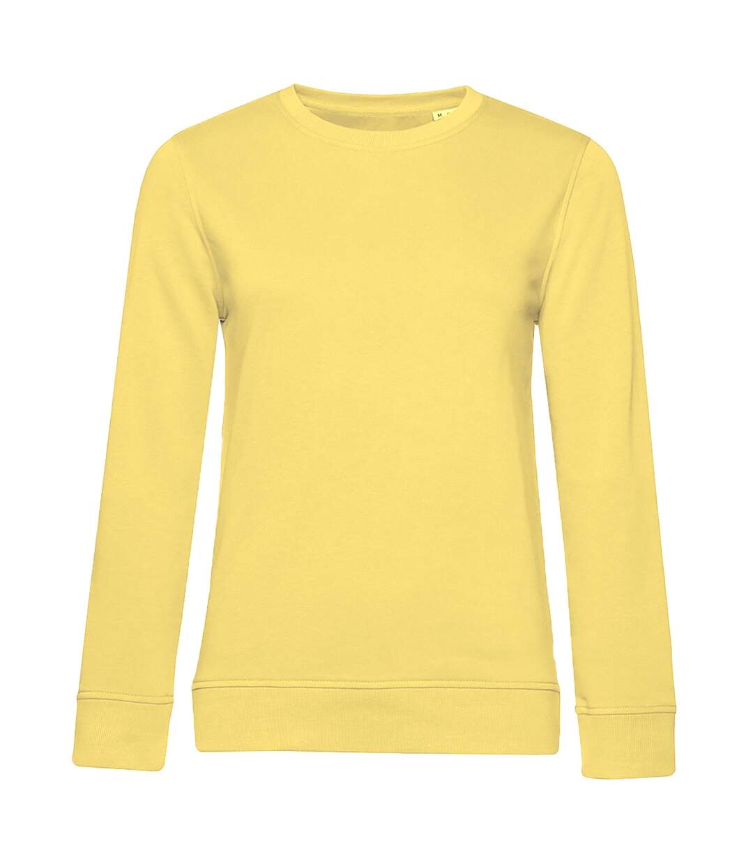 Sweat femme jaune vif B&C-1