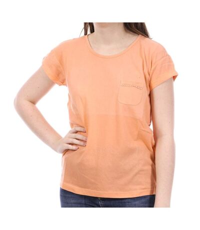 T-Shirt Orange Femme Sun Valley Akron - S