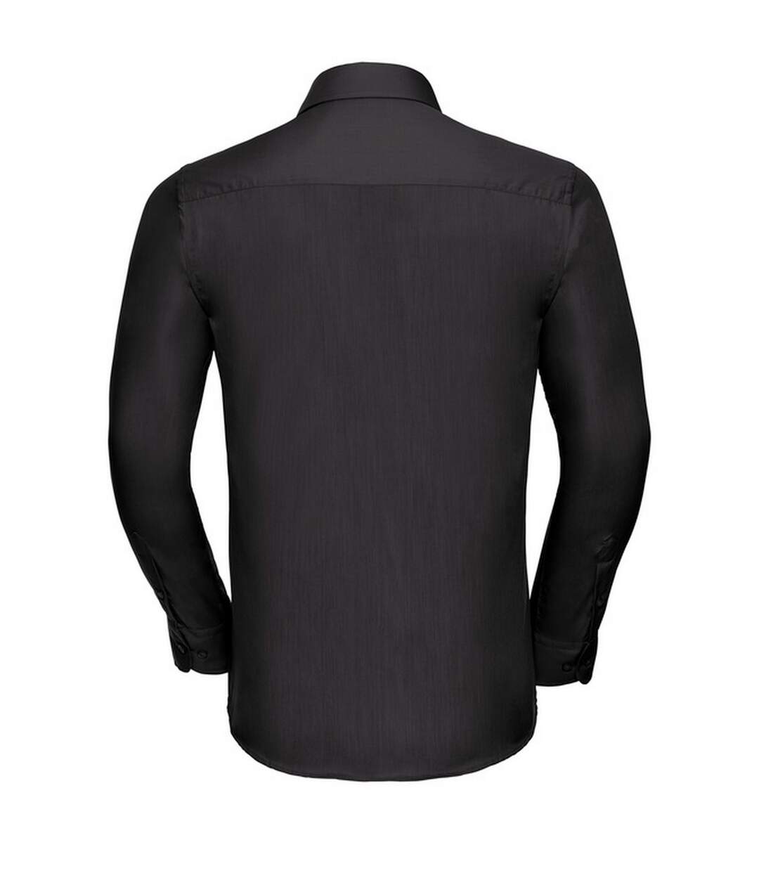 Chemise Manches Longues Homme Noir Russell Collection-2