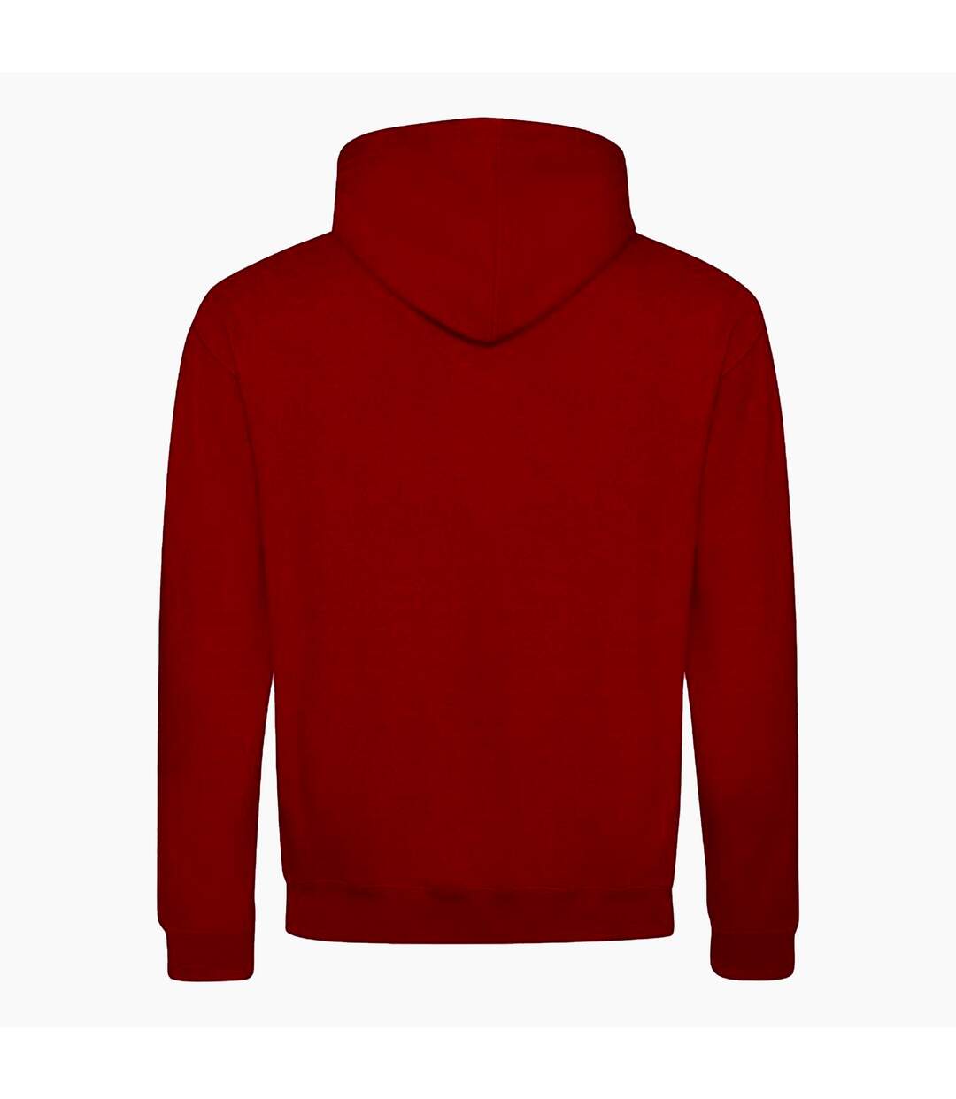 Sweatshirt varsity homme rouge vif/ blanc Awdis