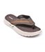 OZABI Tongs homme confort semelle epaisse antiderapante ete plage-1