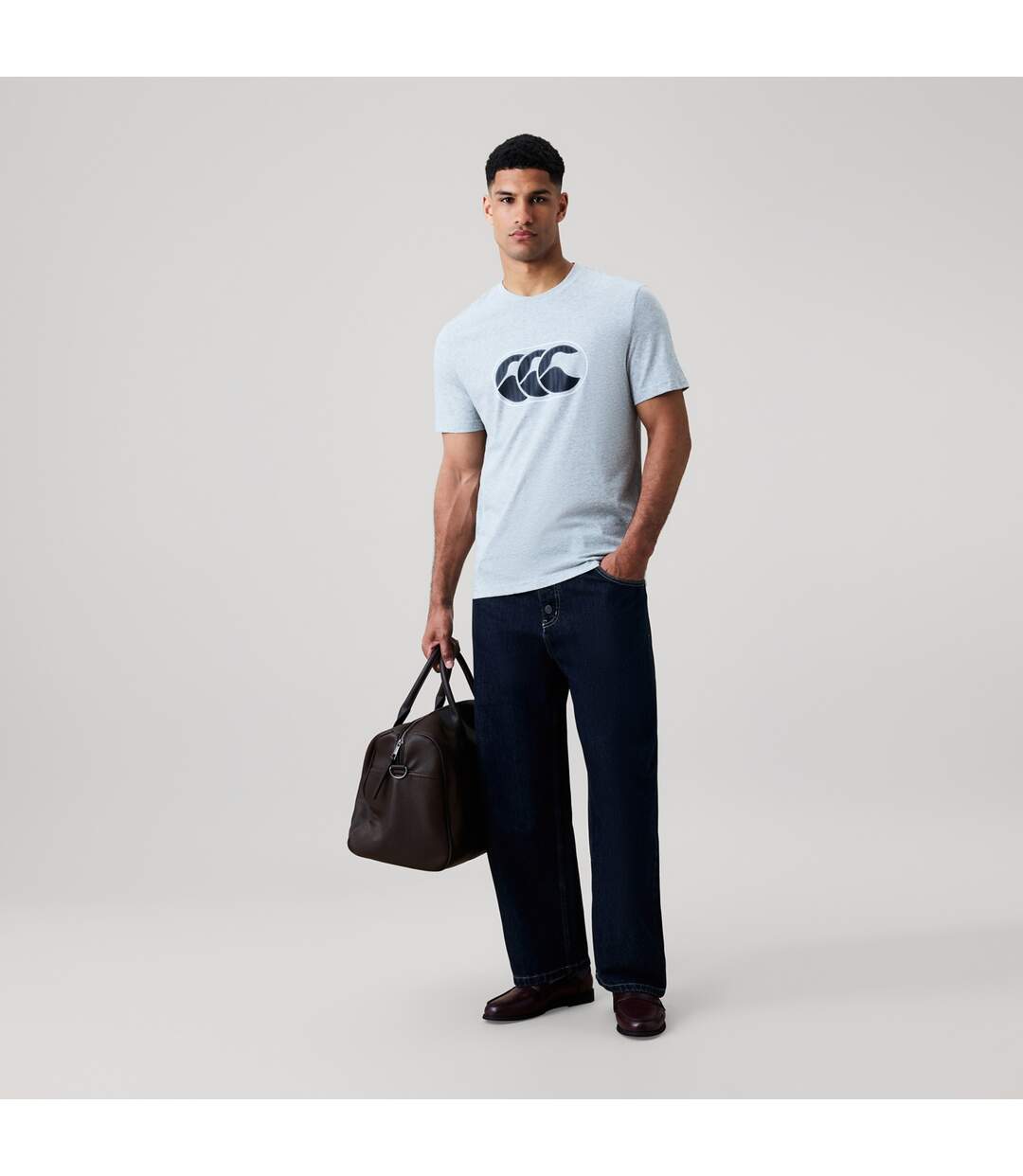 T-shirt Rakaia 2.0 Homme Gris Canterbury-4