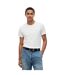Lot De 2  T-shirts Motif/style Logo Brodé Homme Noir Écru Tommy Jeans-2