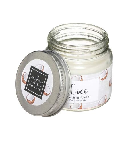 Bougie Parfumée en Verre Bocal 65g Coco