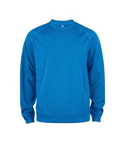 Clique Unisex Adult Basic Round Neck Active Sweatshirt (Royal Blue)