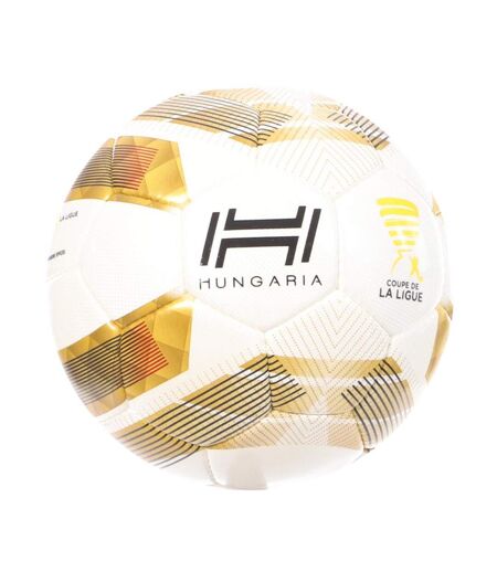 Ballon coupe de la ligue blanc/doré hungaria