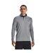 Mens Playoff 2.0 Quarter Zip Top Grey Under Armour-4