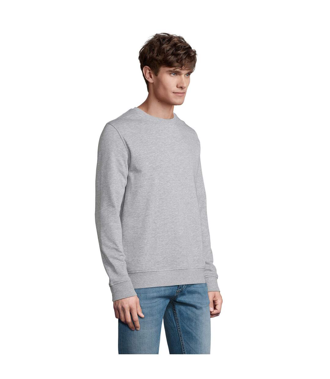 Sweat Comet Adulte Gris Chiné SOLS-1