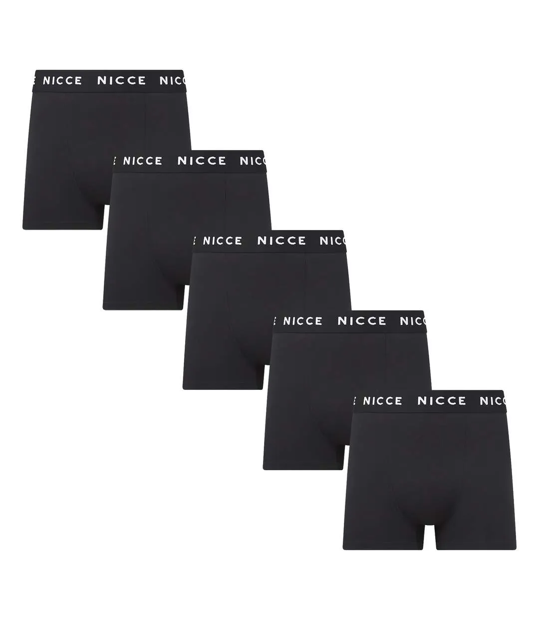 Nicce - Lot de 5 Boxers Homme GALAN | Sous-vêtement Coton Doux et Respirant-1