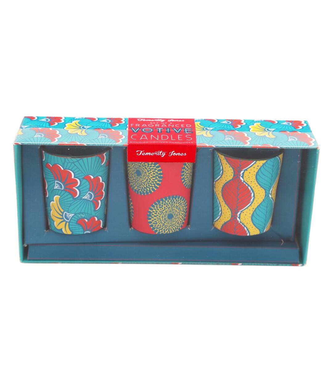 Set de bougies parfumées Votives Batik (2 lots de 3 bougies)