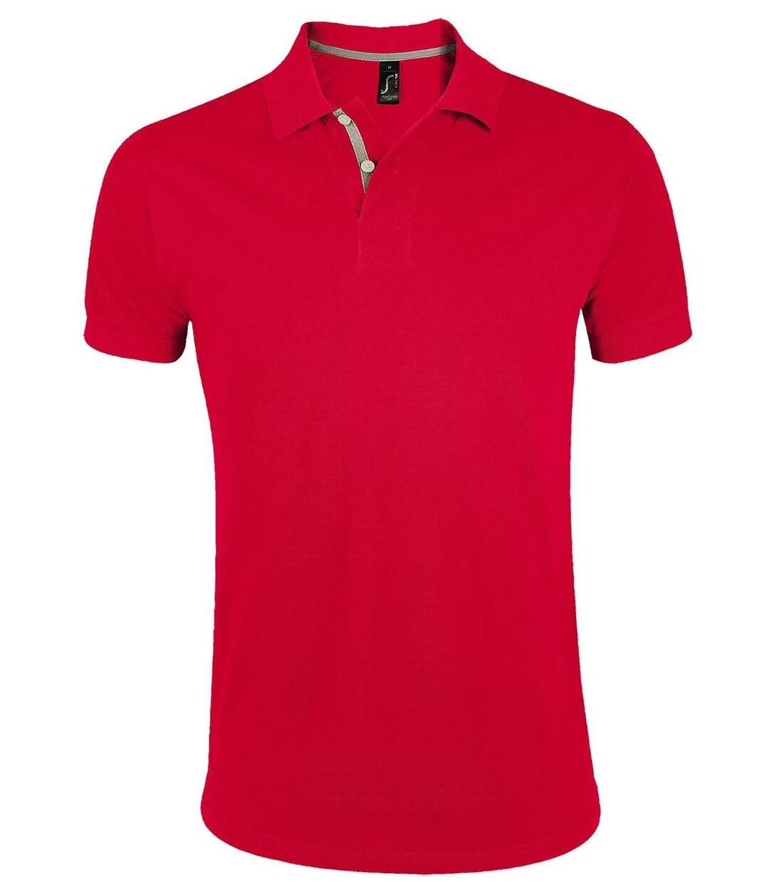 Polo manches courtes - homme - 00574 - rouge