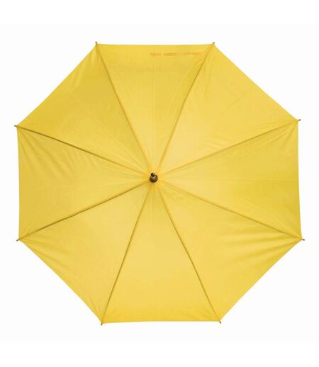 Parapluie Droit Motif/style Poignée En Bois Tango 89 Cm X 103 Cm Jaune L-Merch