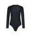 Maillot De Bain 1 Pièce Manches Longues Sydney Femme Noir Mountain Warehouse-1