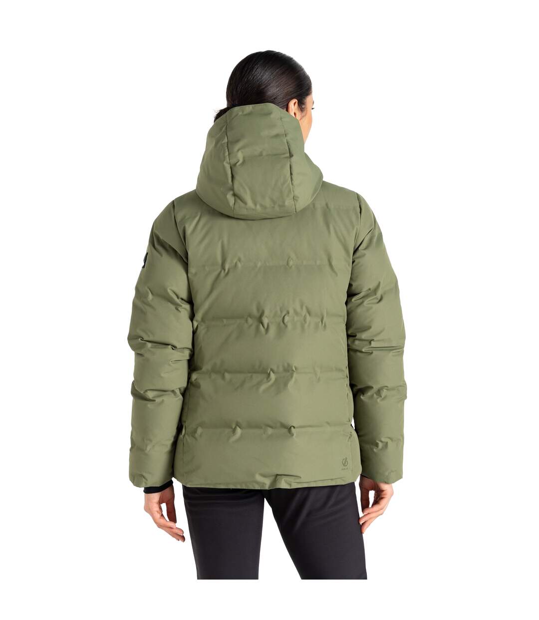 Womens/ladies Entrusted Padded Jacket Olivine Green Dare 2B-4