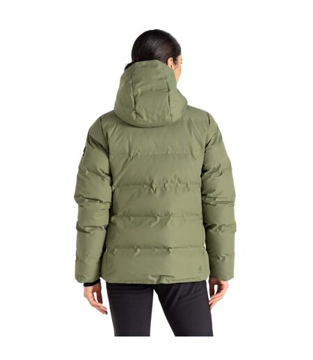 Womens/ladies Entrusted Padded Jacket Olivine Green Dare 2B