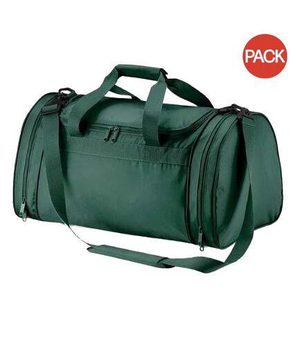 Lot de 2  32 litres taille unique vert bouteille Sac de sport Quadra