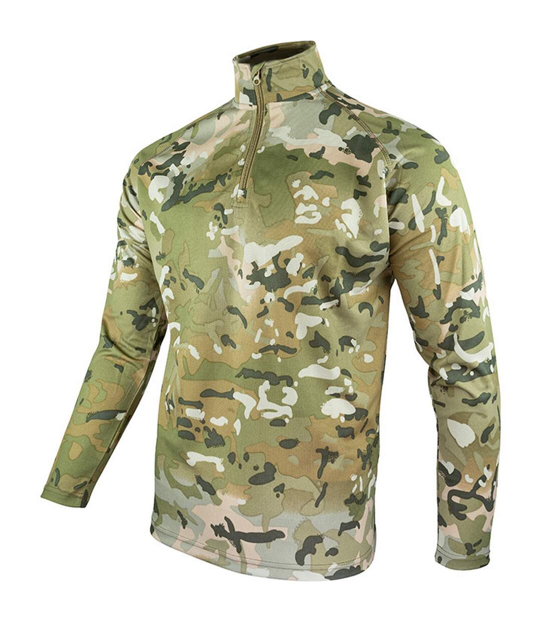 Haut De Sport Motif/style Camouflage Armour Homme Gris Pâle Viper-3