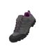 Womens/ladies Belfour Suede Waterproof Walking Shoes Grey Mountain Warehouse-1
