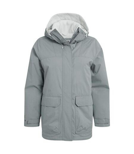 Veste Imperméable À Capuche National Trust Crossbill Femme Vert De Gris Craghoppers