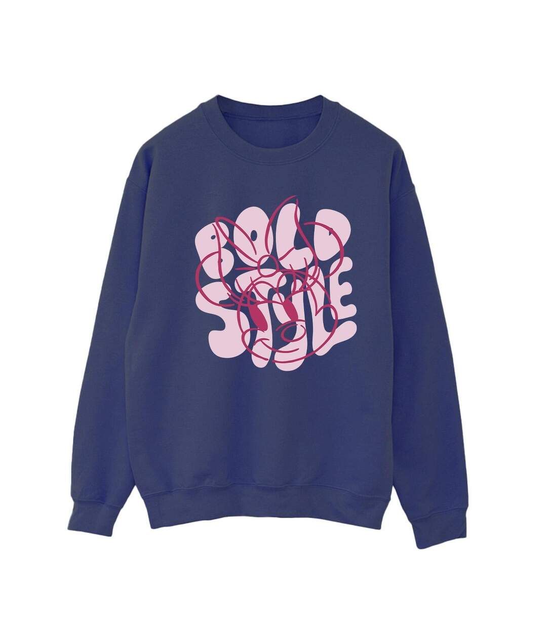 Disney Sweatshirt Minnie Mouse Bold Style - Femmes/Dames (Bleu marine) - UTBI28747-1