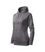 Sweat À Capuche Cape Femme Gris Foncé Malfini-3