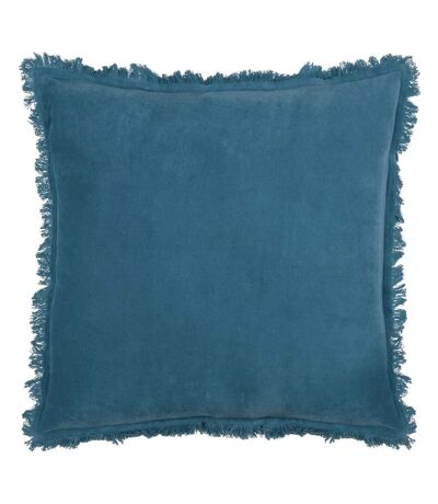 Housse de coussin gracie 45 cm x 45 cm bleu foncé Furn Furn