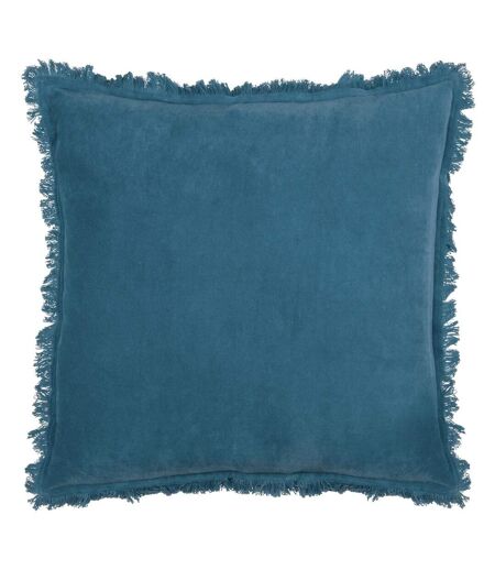 Housse de coussin gracie 45 cm x 45 cm bleu foncé Furn Furn