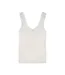 Womens/ladies Rosa Sleeveless Camisole Snow White Vero Moda-2