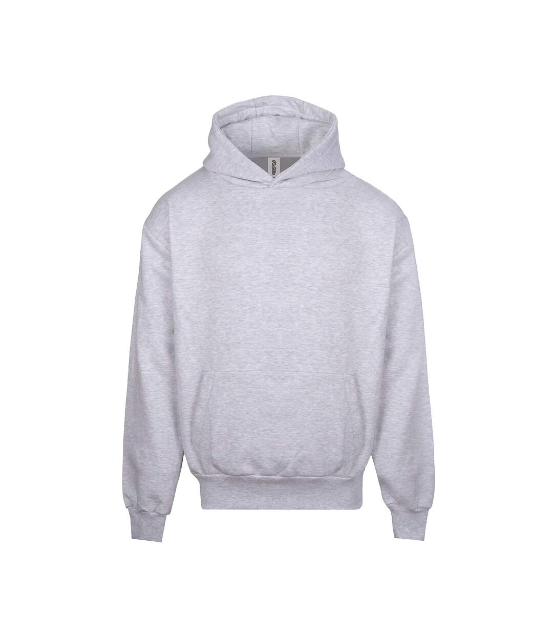 Sweat À Capuche Signature Homme Cendre Awdis-1