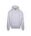 Sweat À Capuche Signature Homme Cendre Awdis-1