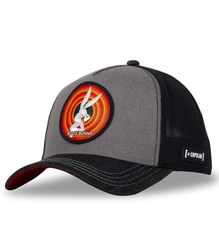 Casquette homme trucker effet denim finitions premium Looney Tunes Capslab