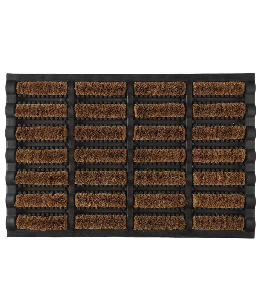 Paillasson Grattoir Adrian 40x60cm Marron & Noir-1