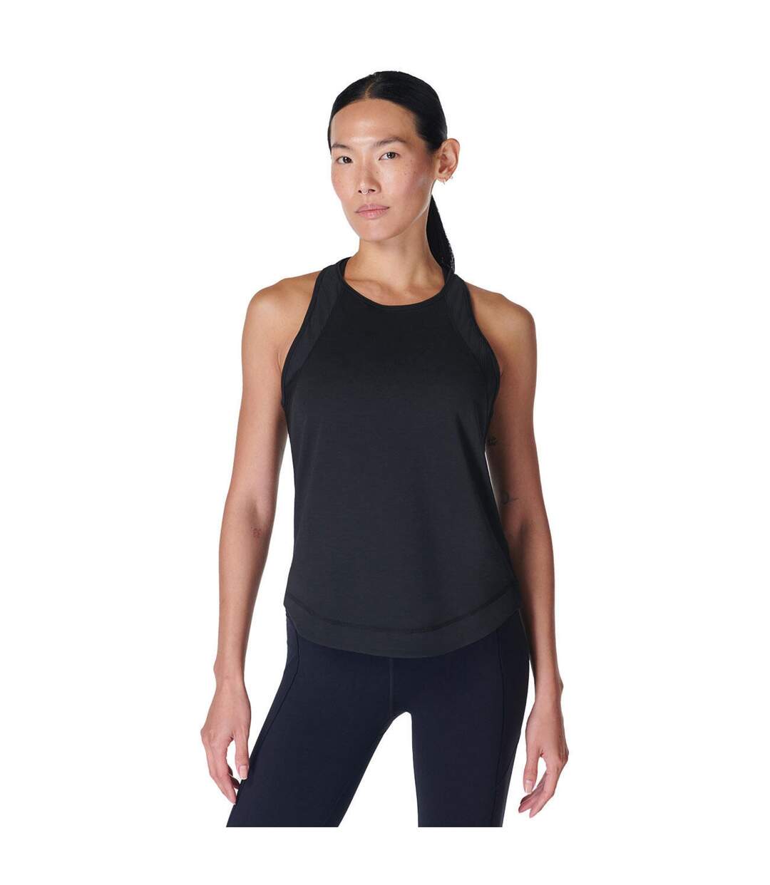 Débardeur Breathe Easy Femme Noir Sweaty Betty-4